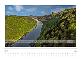 Kalender Traumlandschaft Elbsandsteingebirge 2016, Saechsische Schweiz, Frühling im Elbtal bei Schmilka, April