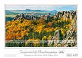 Traumlandschaft Elbsandstein 2017 Saechsische-Schweiz Herbst in den Schrammsteinen