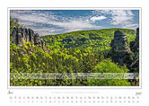 Traumlandschaft Elbsandstein 2017 Saechsische Schweiz, Frühling am Großen Winterberg, Juni